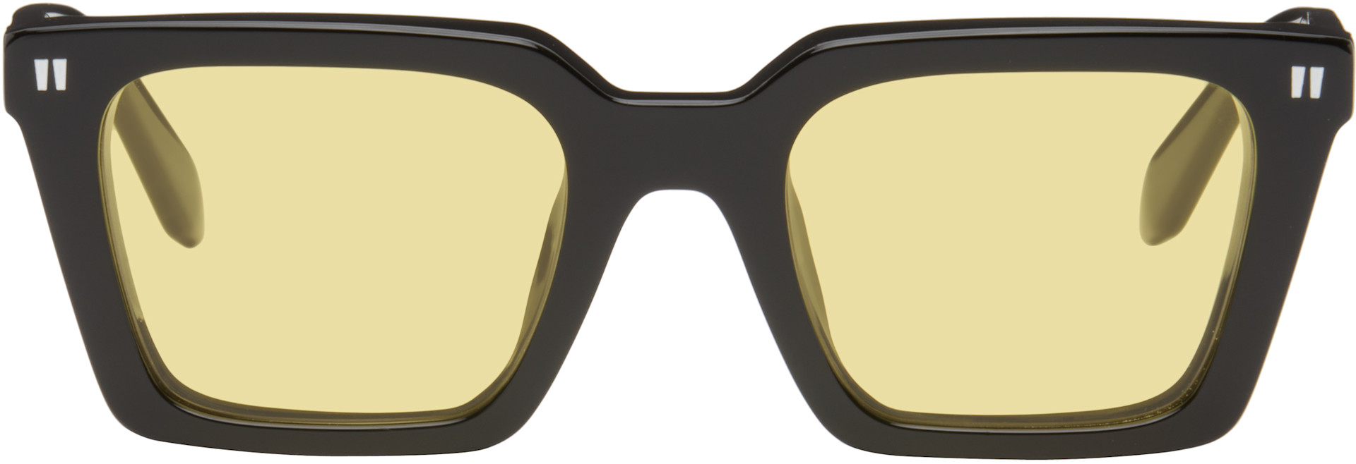 Off-White - Lunettes de soleil Reno noires