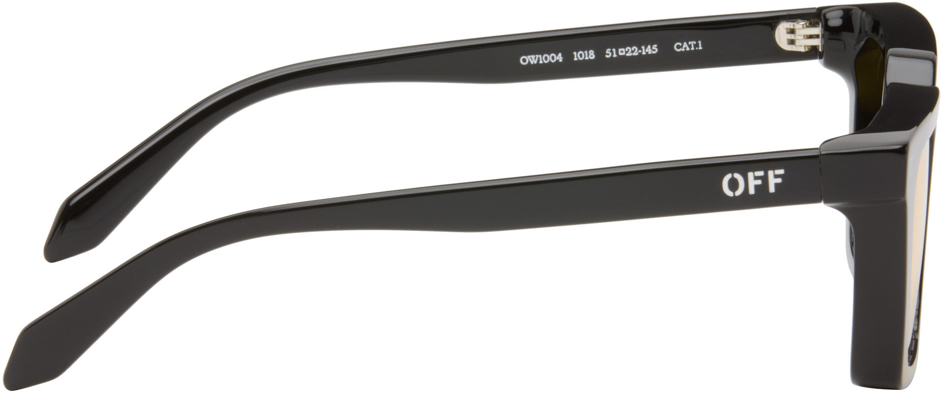Off-White - Lunettes de soleil Reno noires