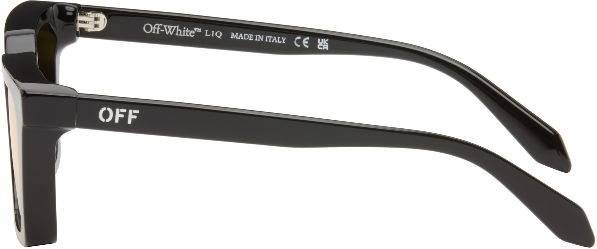 Off-White - Lunettes de soleil Reno noires
