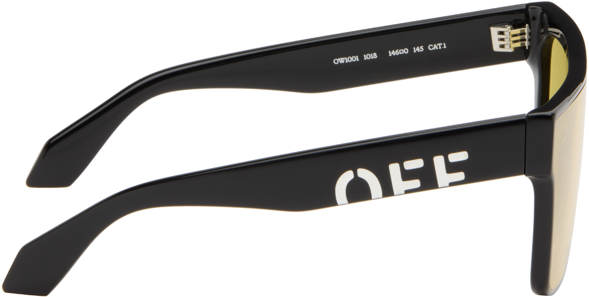 Off-White - Lunettes de soleil Columbus noires