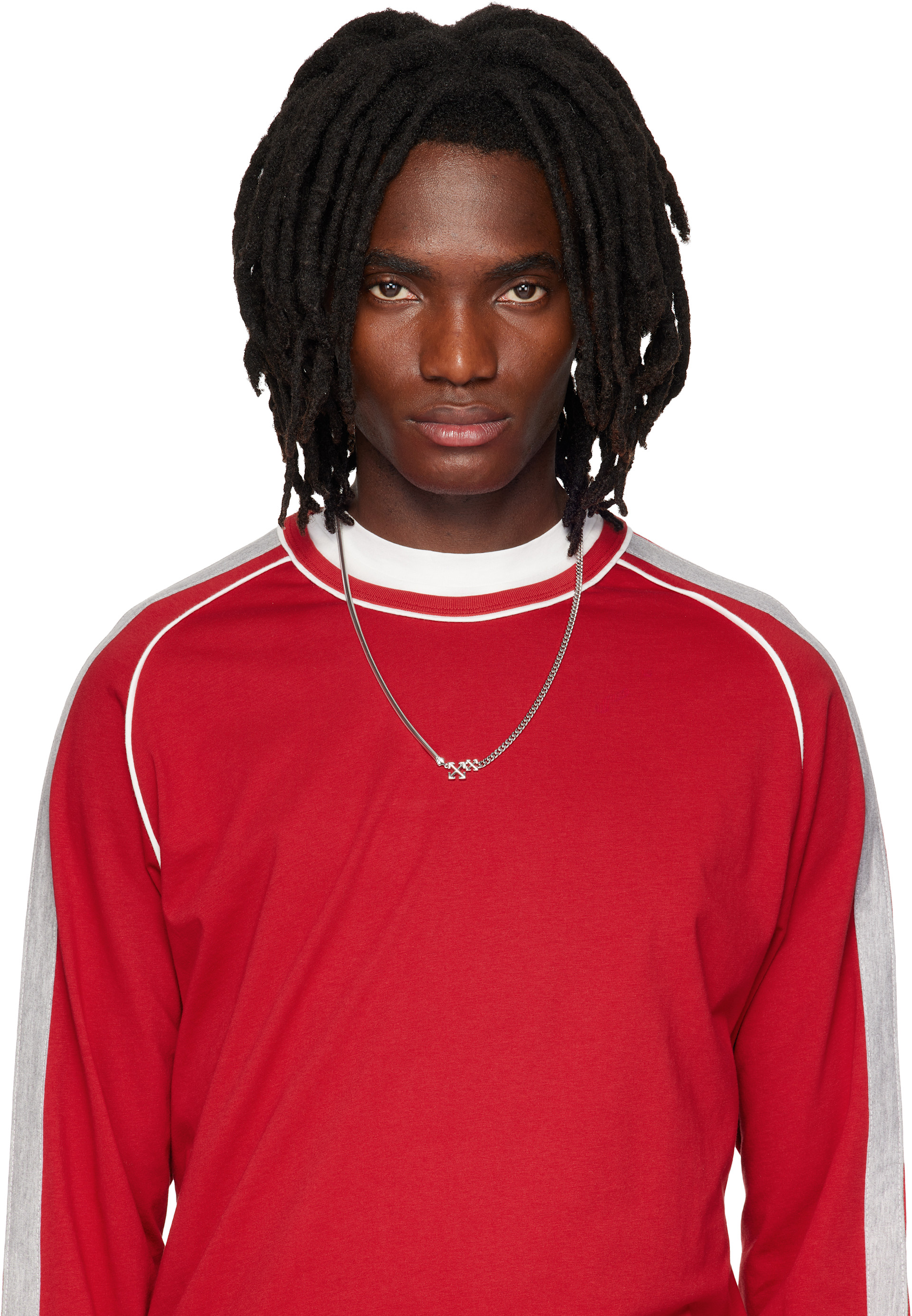 Off-White - Double Arrow Necklace
