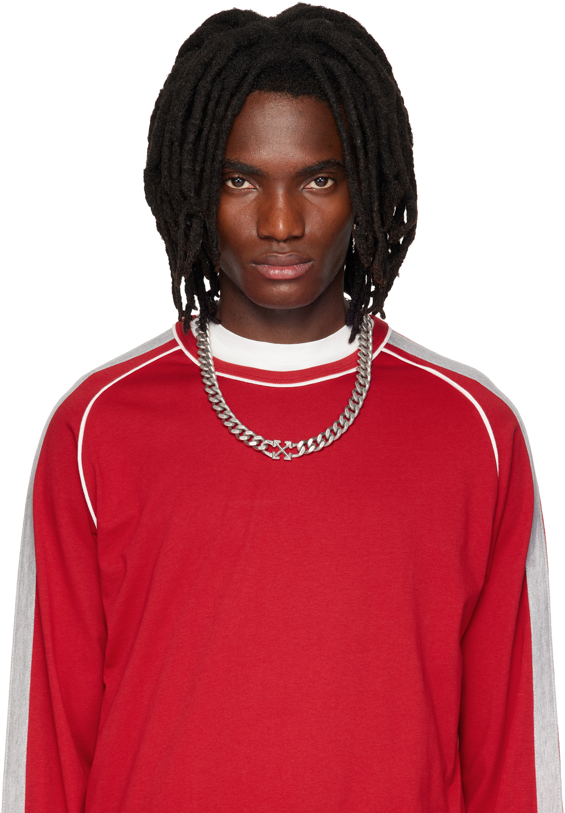 Off-White - Arrow チェーンネックレス