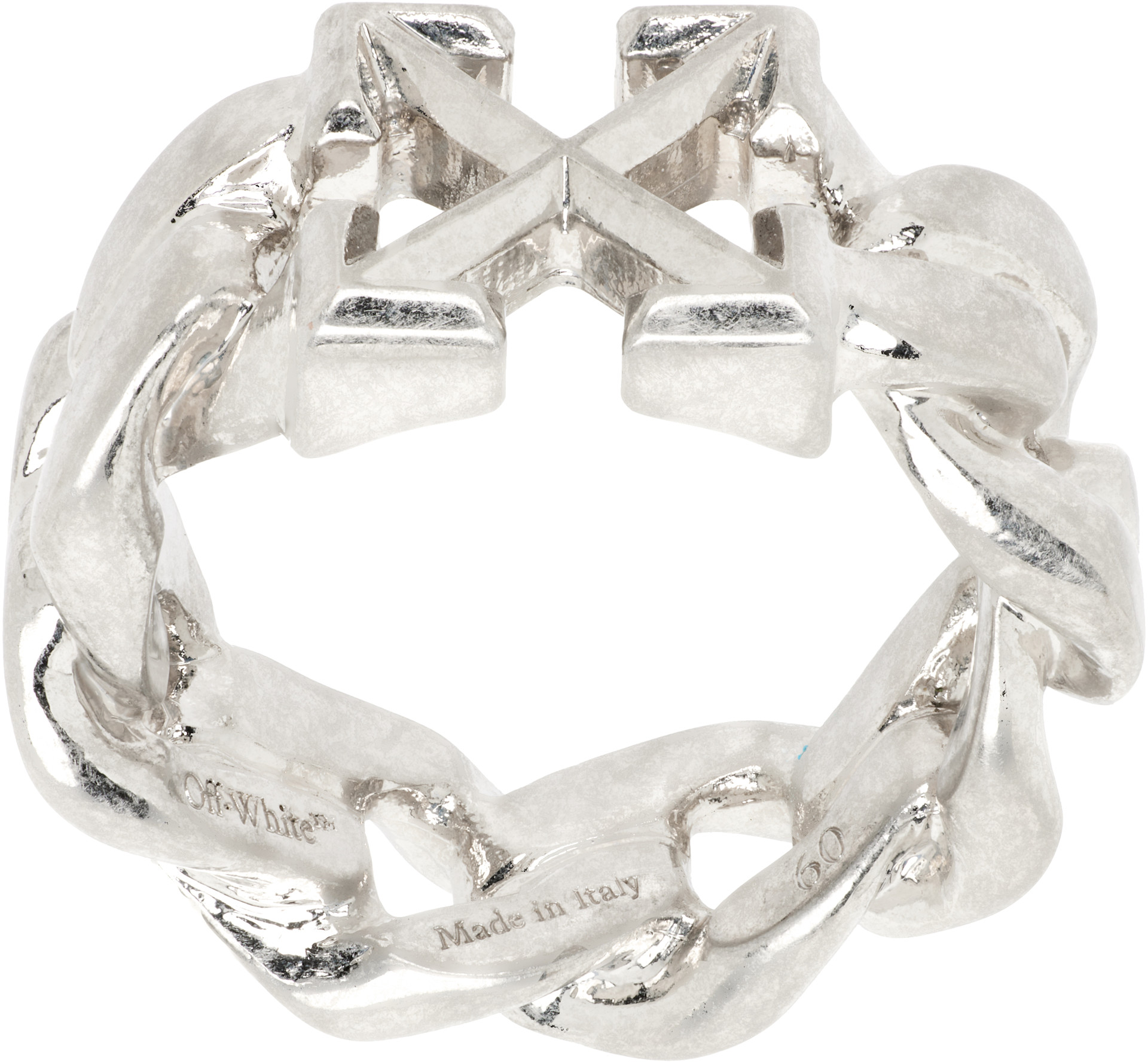 Off-White - Arrow Chain Ring