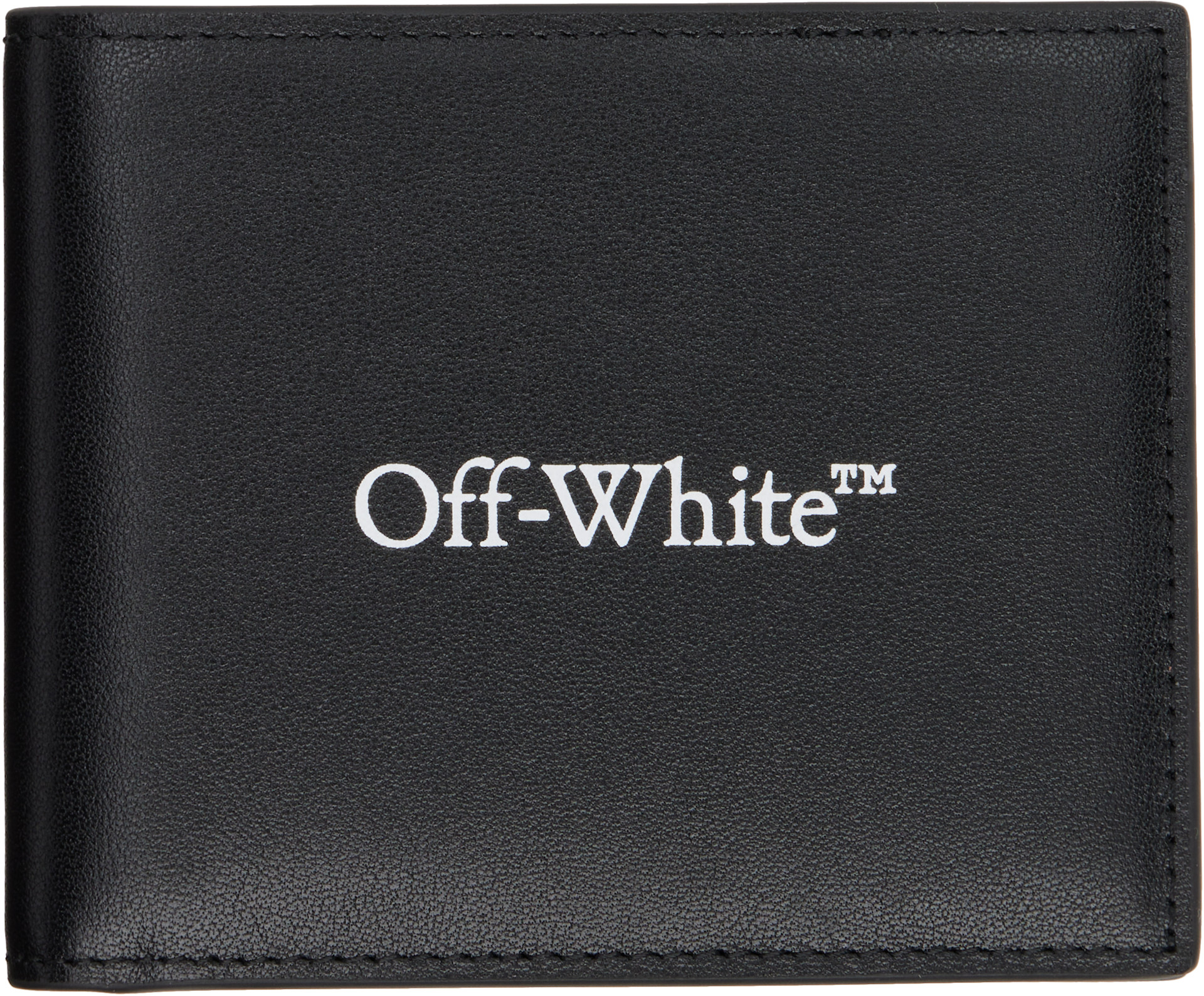 Off-White - 黑色 Bookish 钱包