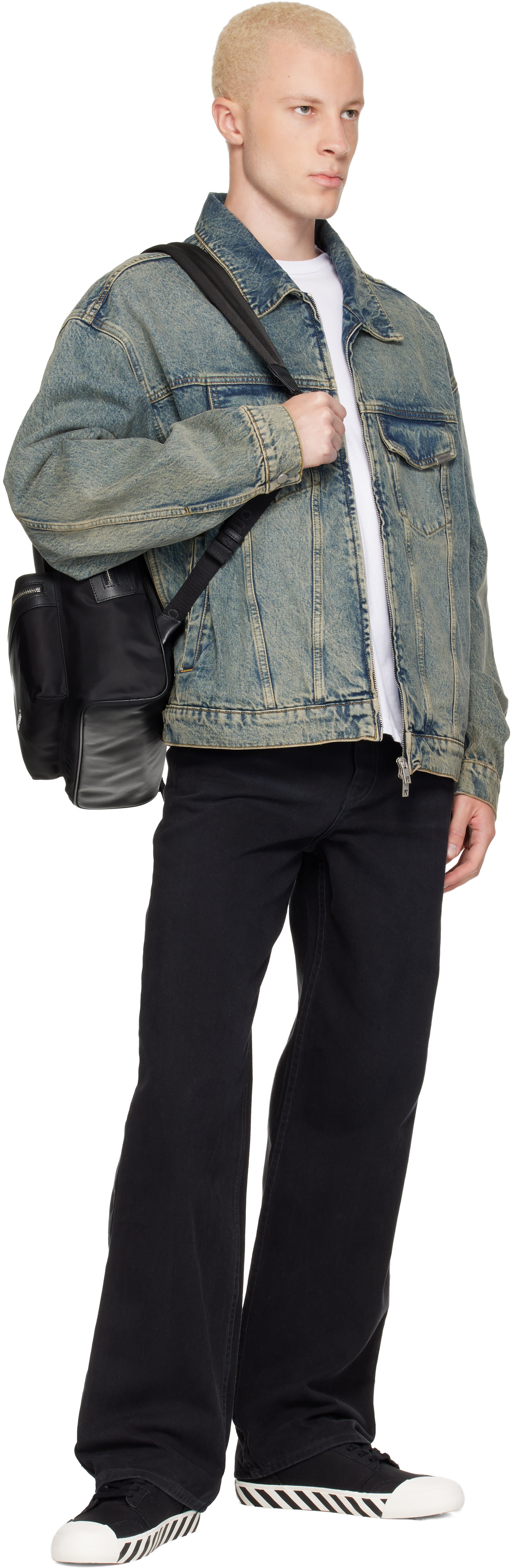 Off-White - Sac à dos Core Round noir