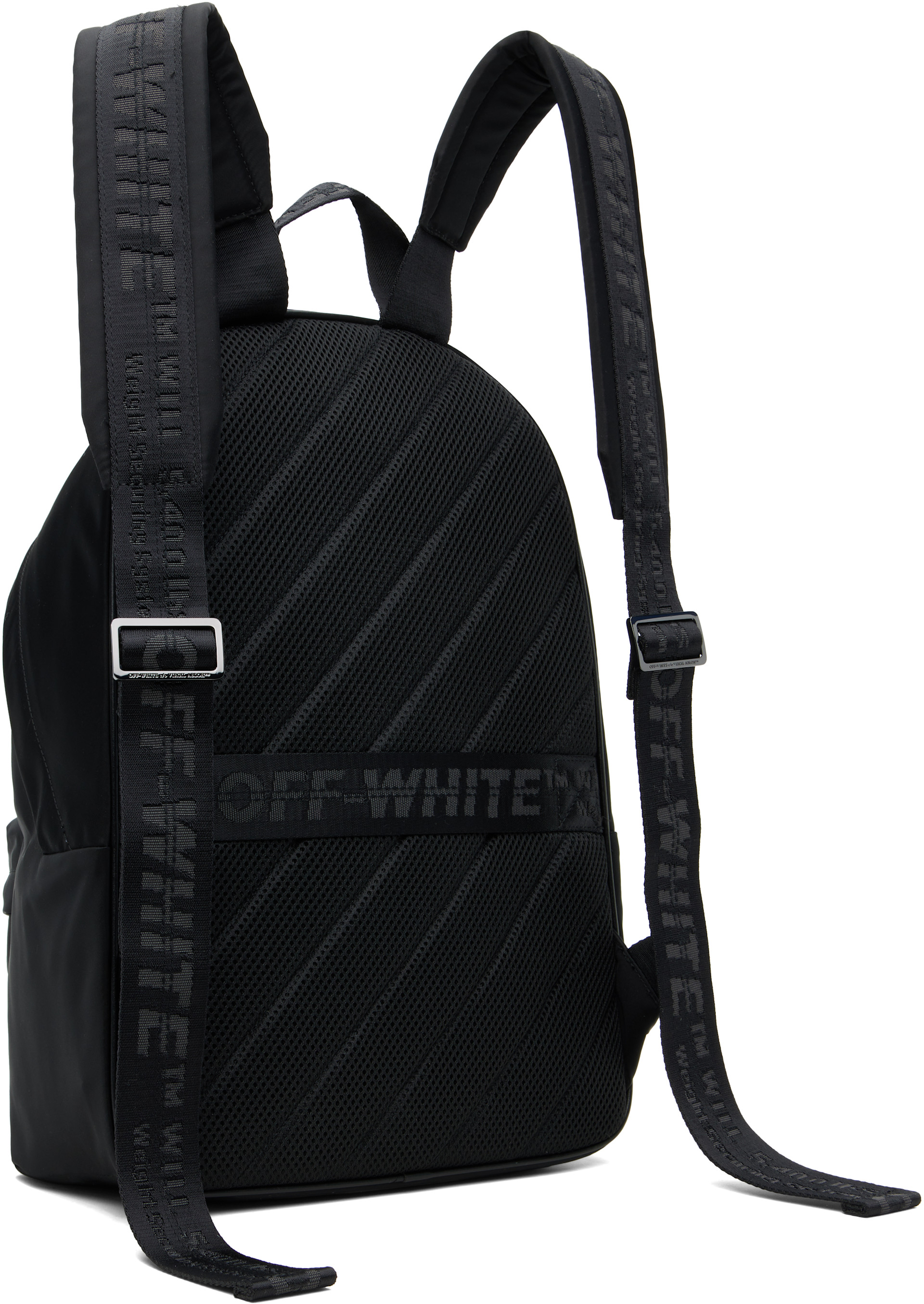 Off-White - 블랙 헤리티지 백팩