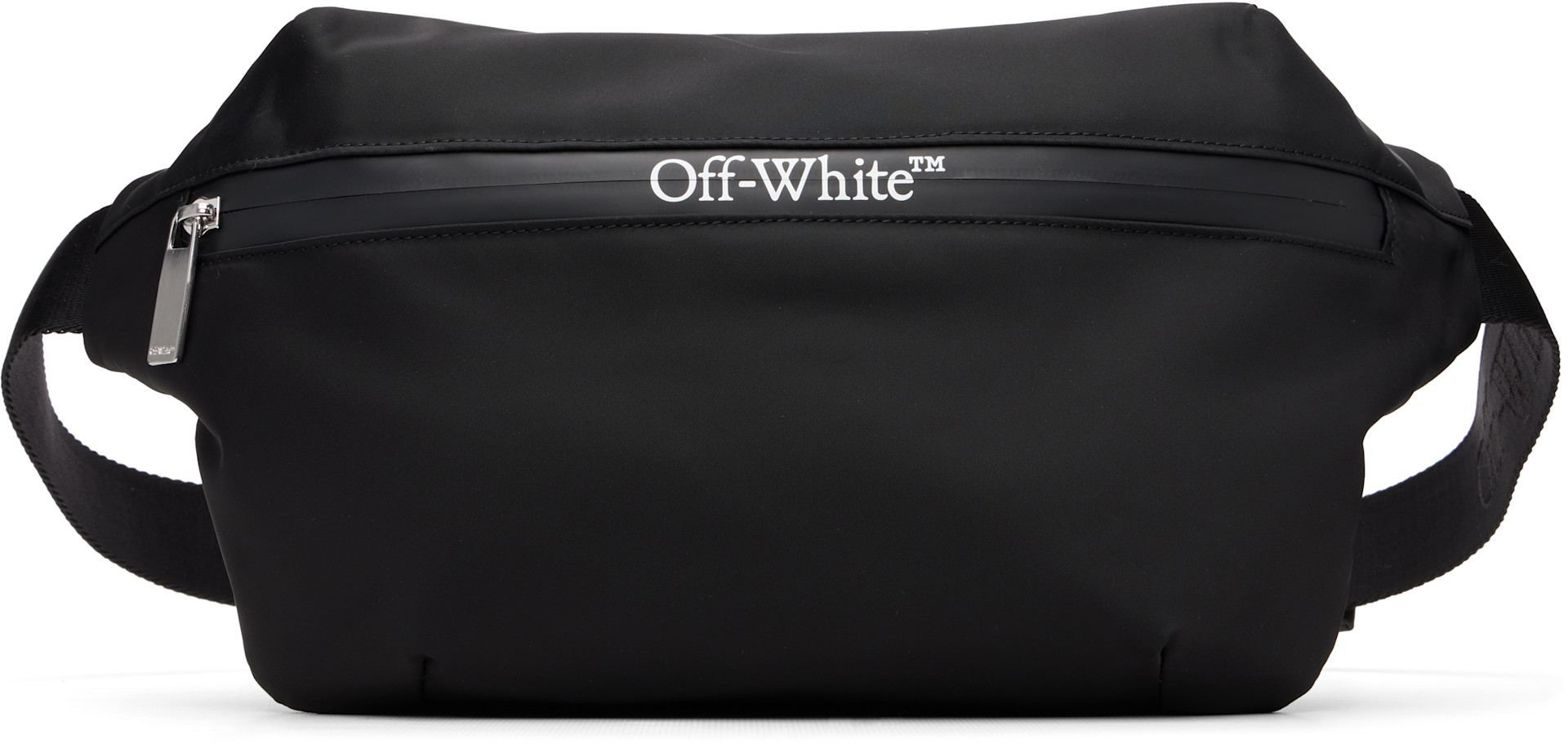 Off-White - 블랙 아웃도어 벨트백