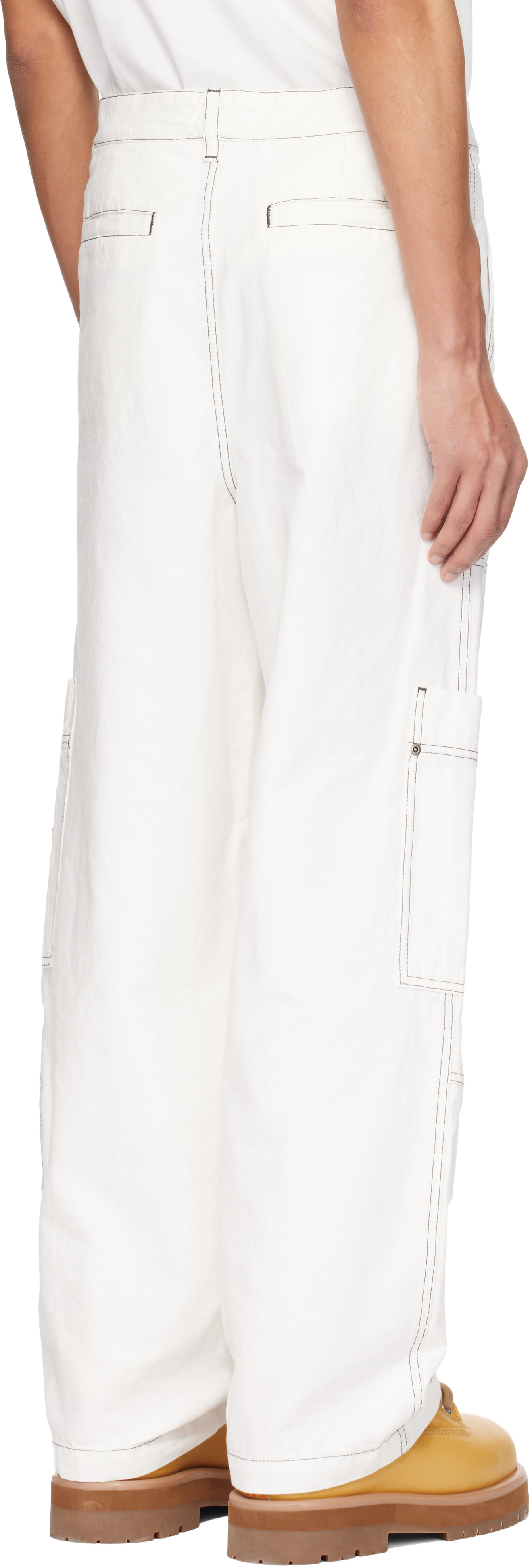 Off-White - ホワイト Vintage Cotton カーゴパンツ