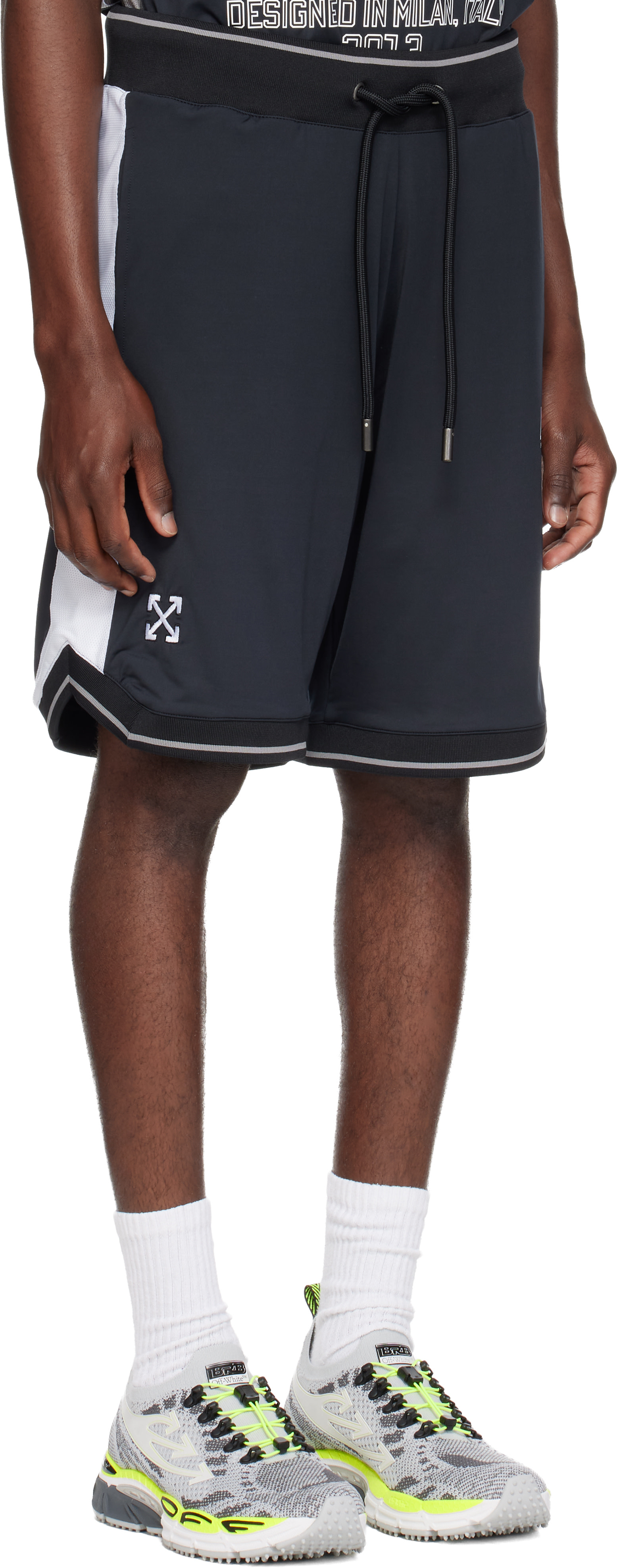 Off-White - ブラック OWR Team Soccer ショートパンツ