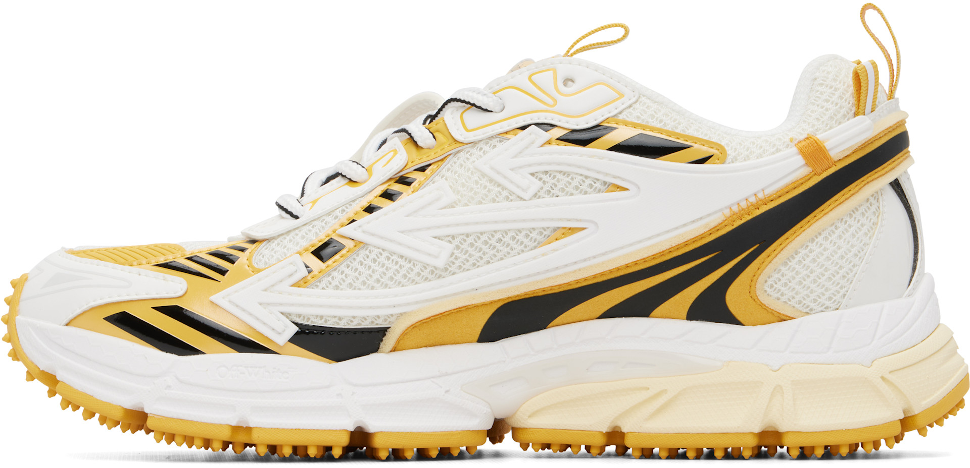 Off-White - Baskets Be Right Back blanc et jaune