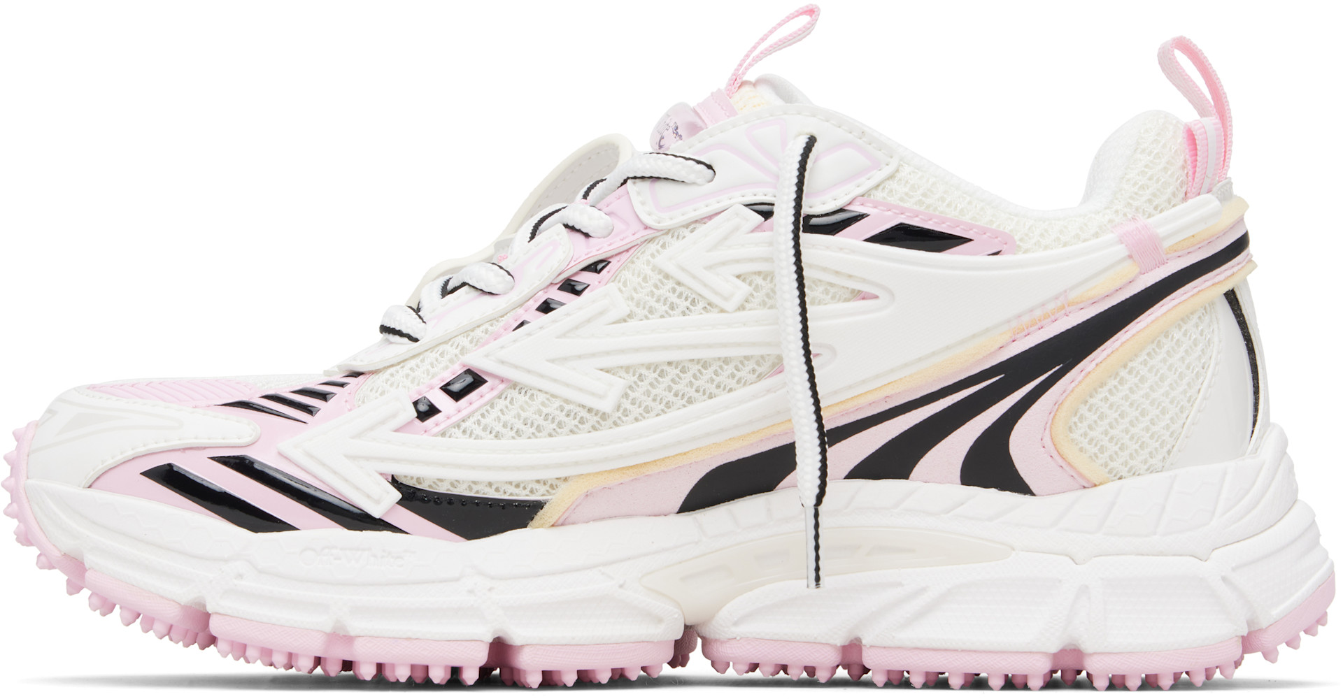 Off-White - Baskets Be Right Back blanc et rose