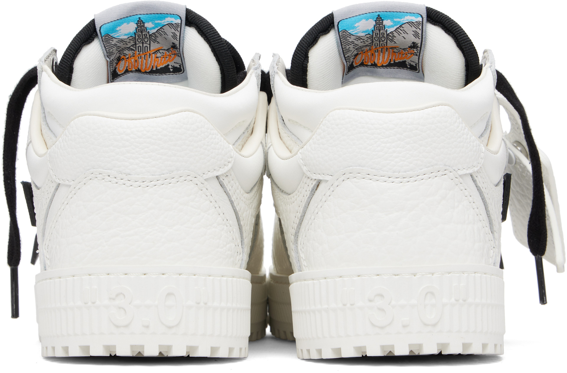 Off-White - Baskets 3.0 Floating Arrow blanc et noir
