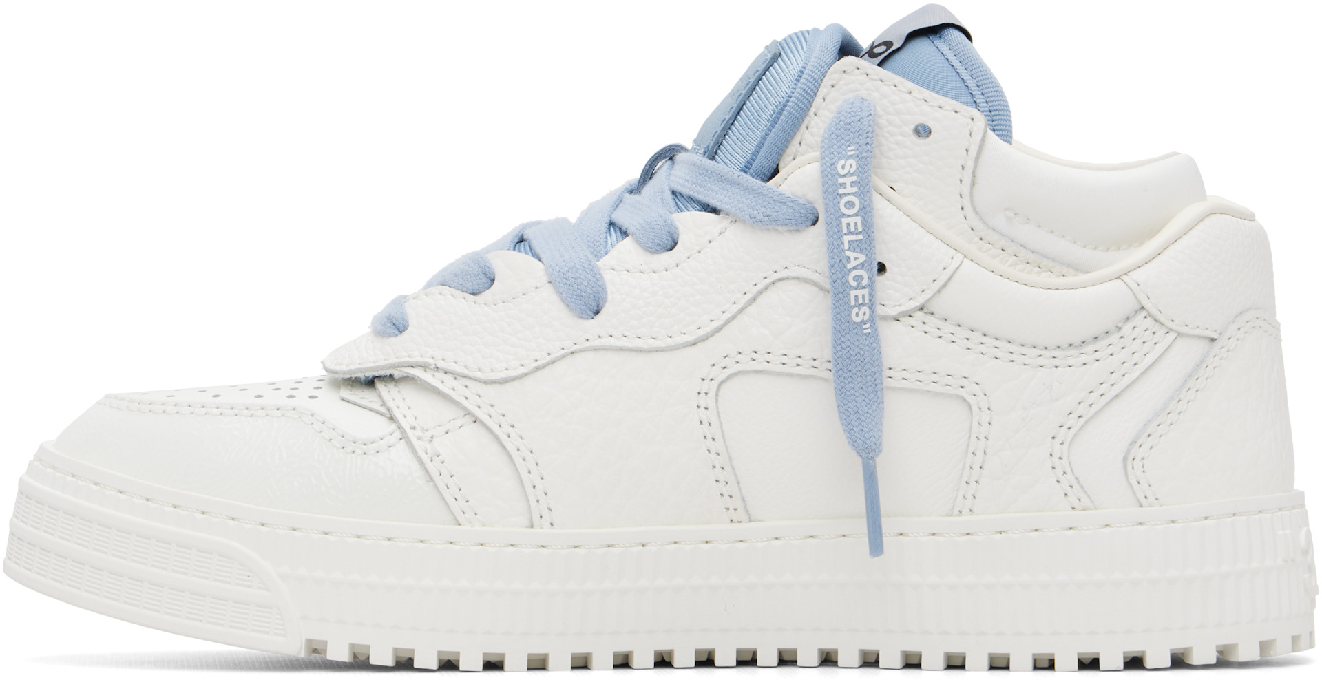 Off-White - Baskets 3.0 Floating Arrow blanc et bleu