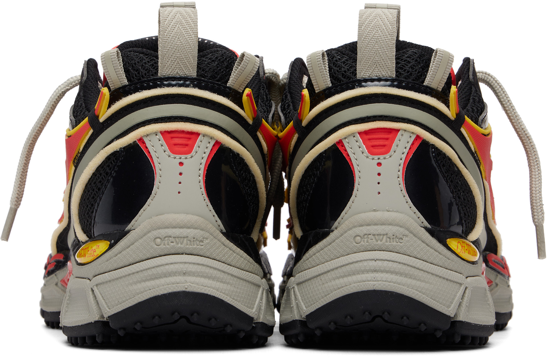 Off-White - Baskets Be Right Back noires en filet