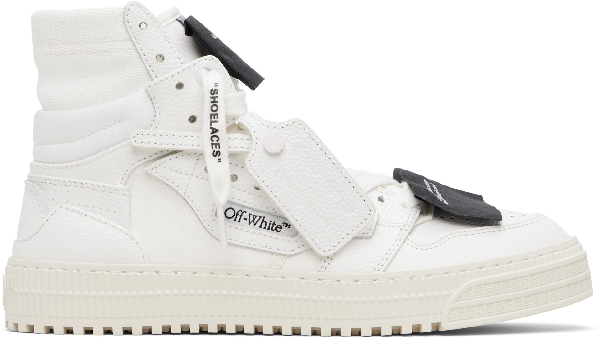 Off-White: ホワイト 3.0 Court ハイカットスニーカー | SSENSE 日本