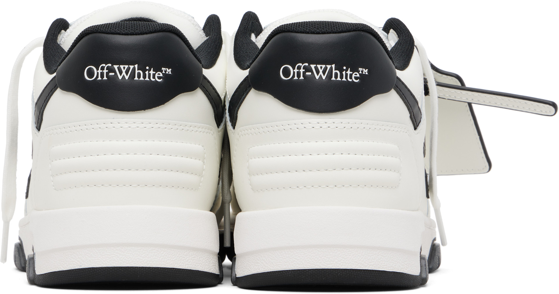 オフホワイト Out of Office スニーカー 42 ホワイト ブラック Off-White: ホワイト＆ブラック Out Of Office スニーカー | SSENSE 日本