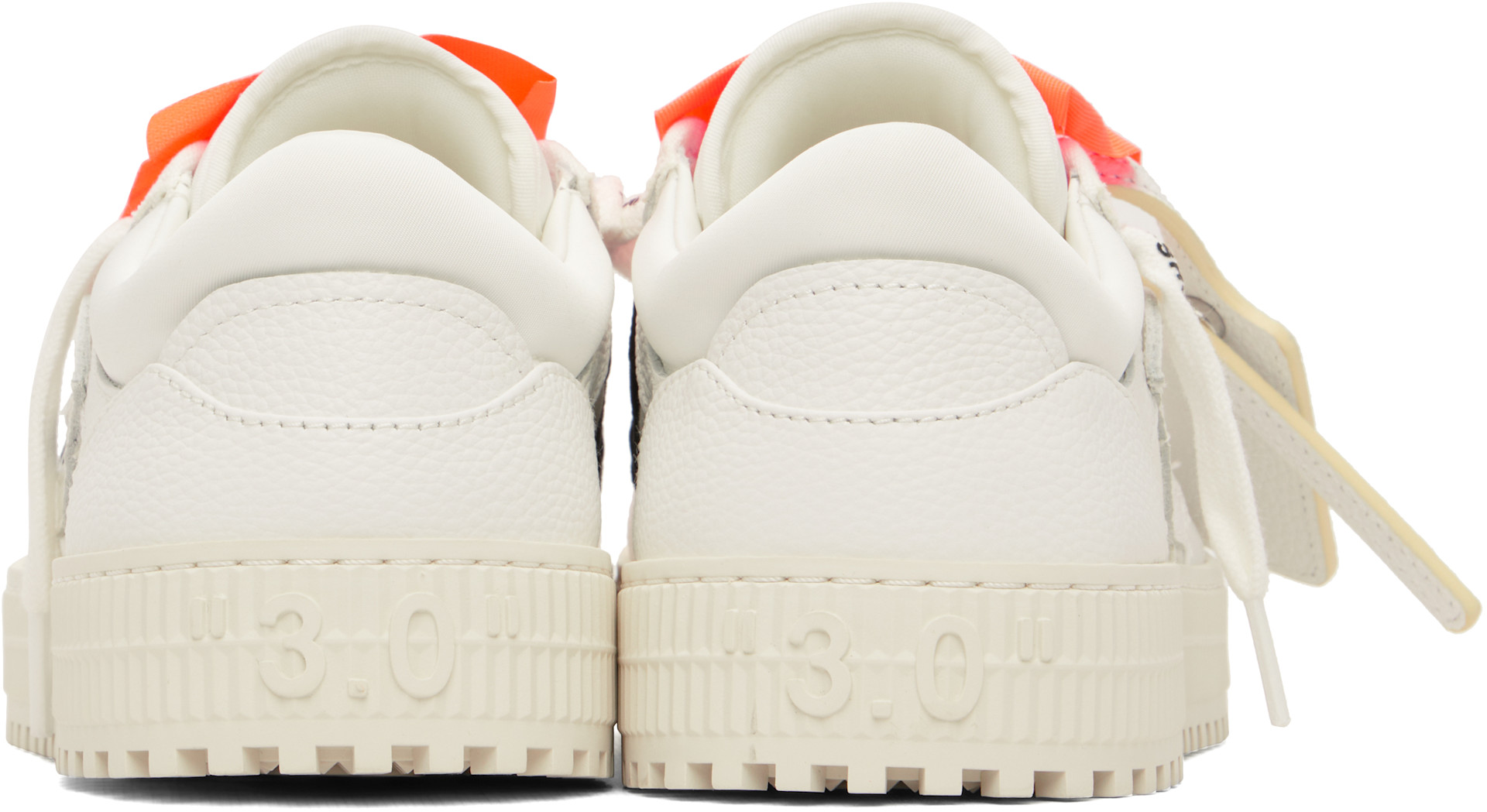 Off-White: White Low Top 3.0 Off Court Sneakers | SSENSE Mexico