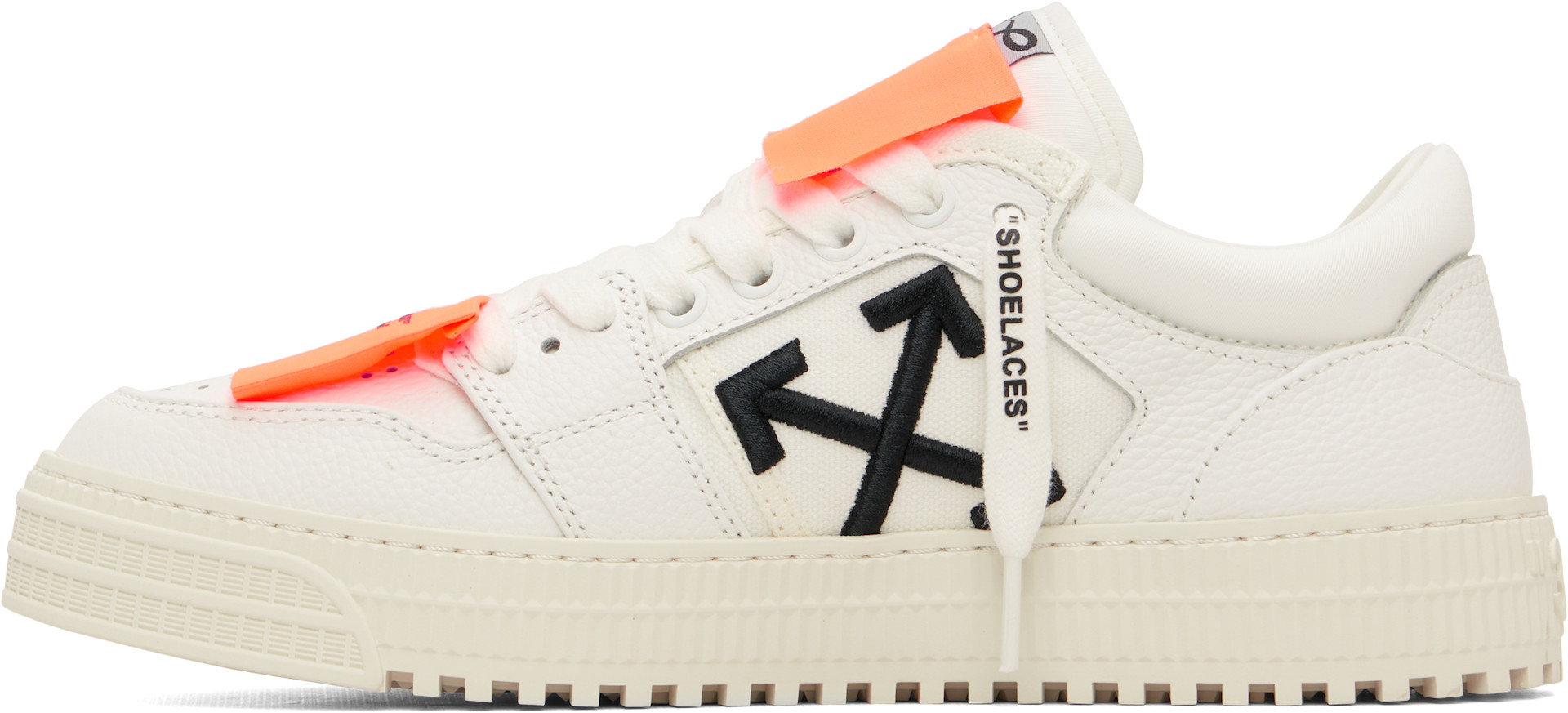 Off-White: White Low Top 3.0 Off Court Sneakers | SSENSE