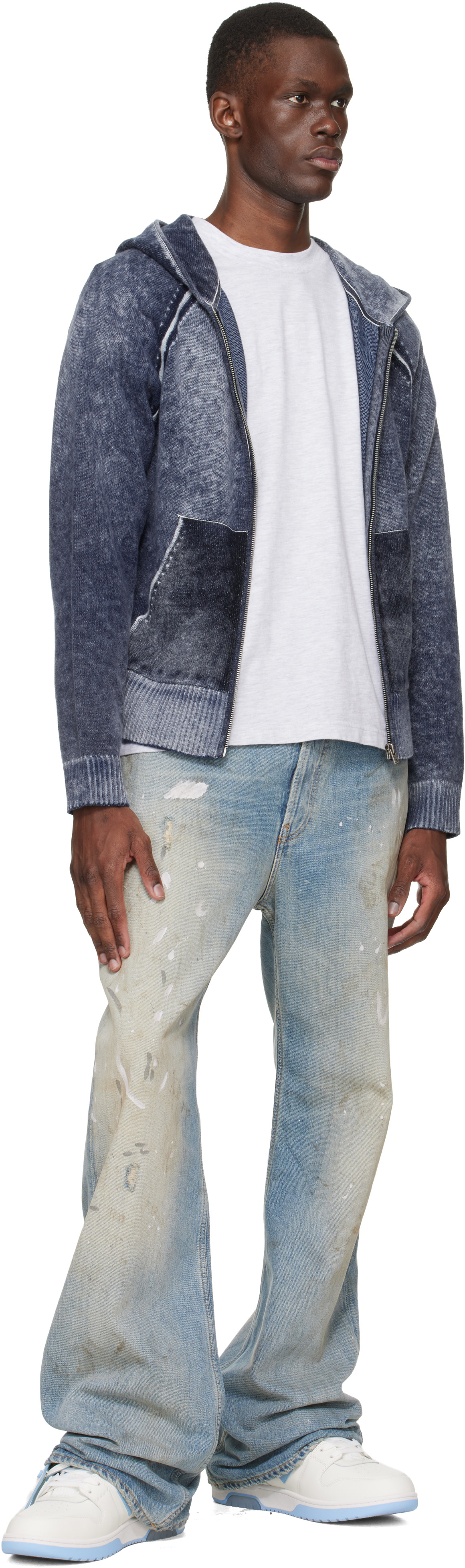 Off-White: White 'Out Of Office' Calf Leather Sneakers | SSENSE