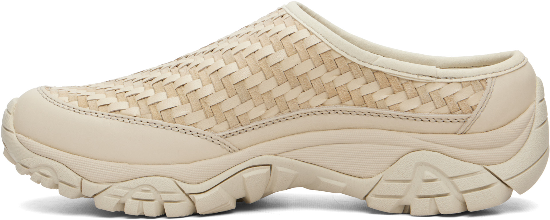 Merrell 1TRL - Off-White Moab 2 Leather Slide Flats