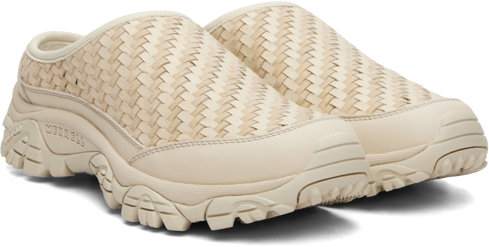 Merrell 1TRL - Off-White Moab 2 Leather Slide Flats