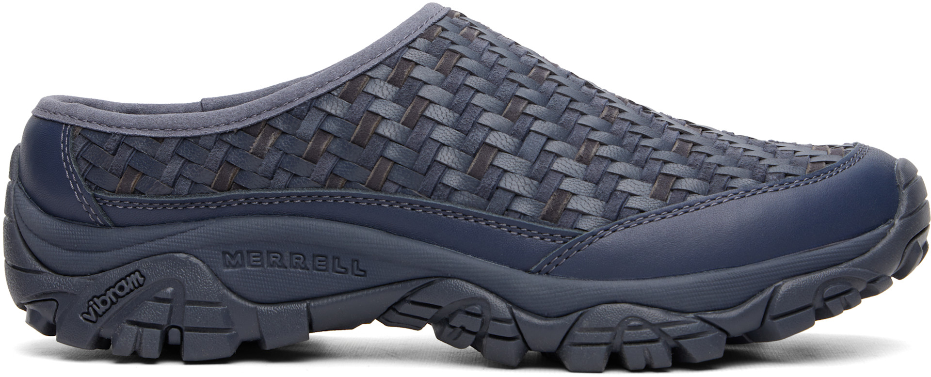 Merrell 1TRL - Gray Moab 2 Leather Slide Flats