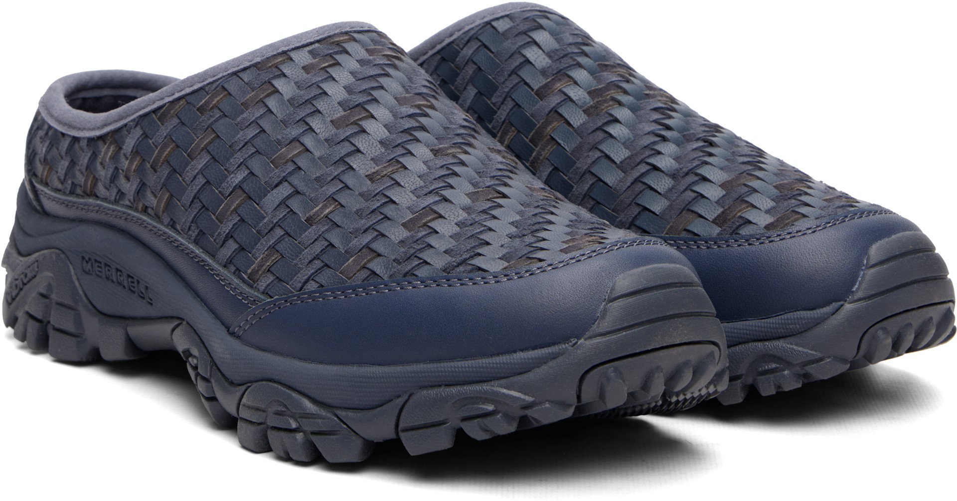 Merrell 1TRL - Gray Moab 2 Leather Slide Flats