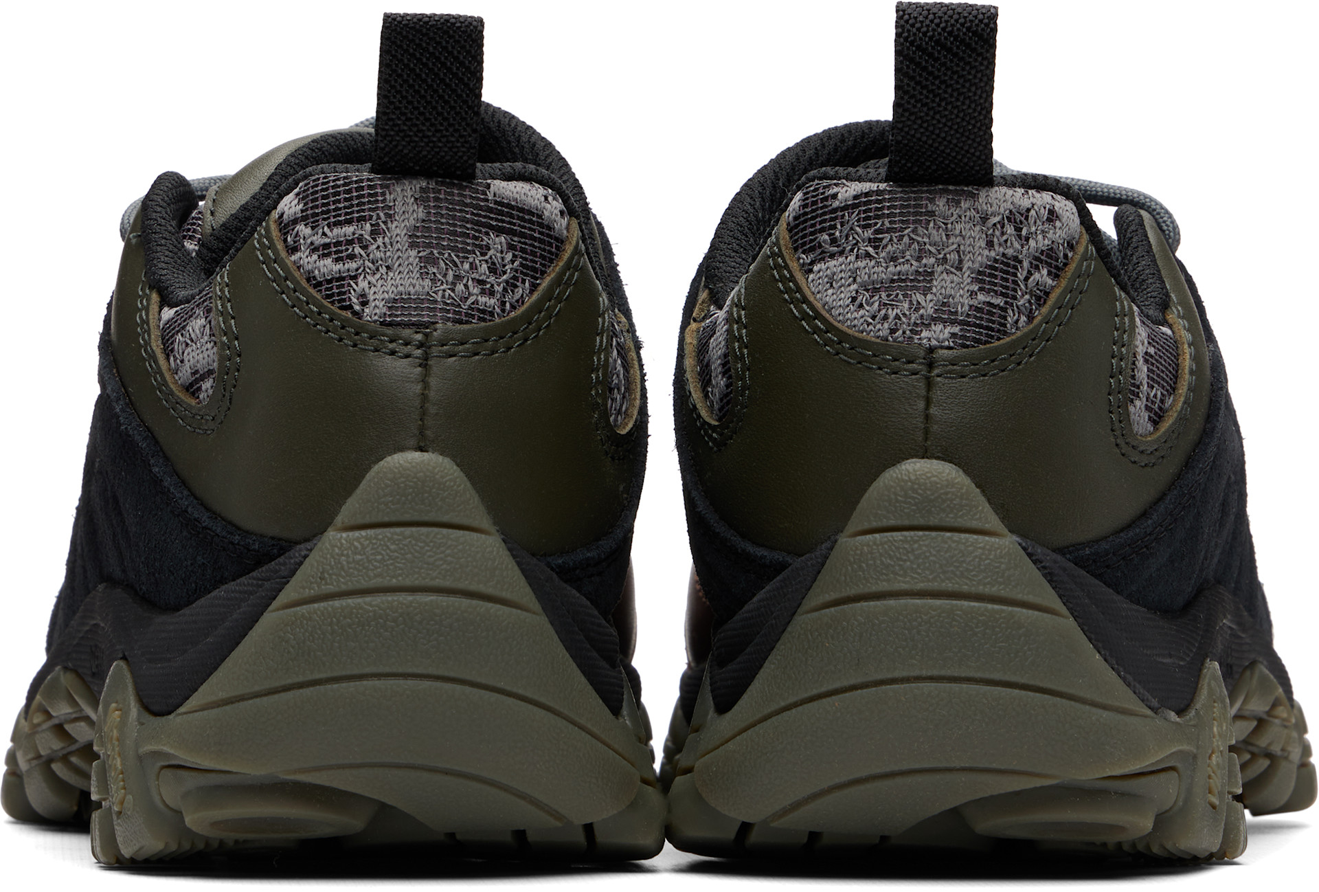 Merrell 1TRL - 블랙 모압 2 리믹스 가죽 스니커즈