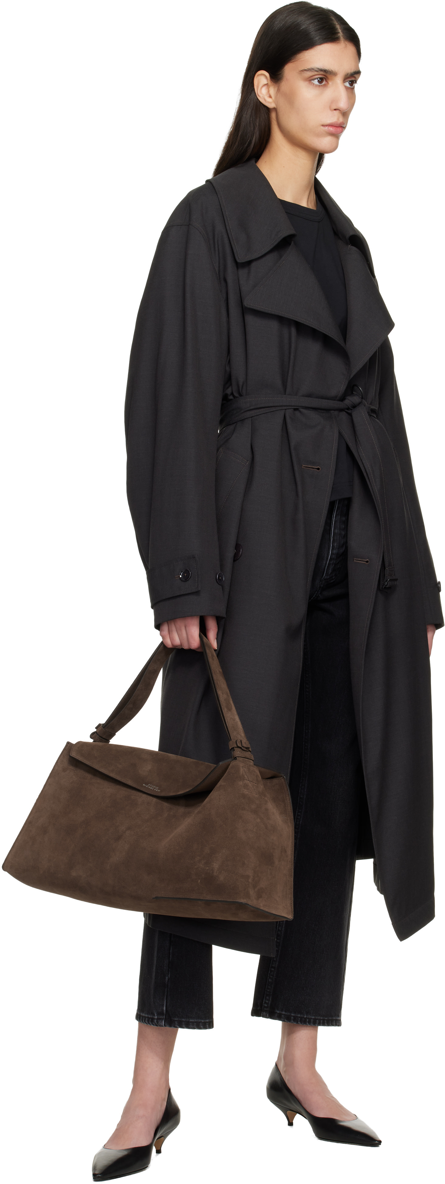 Studio Nicholson - Sac Shiboru brun