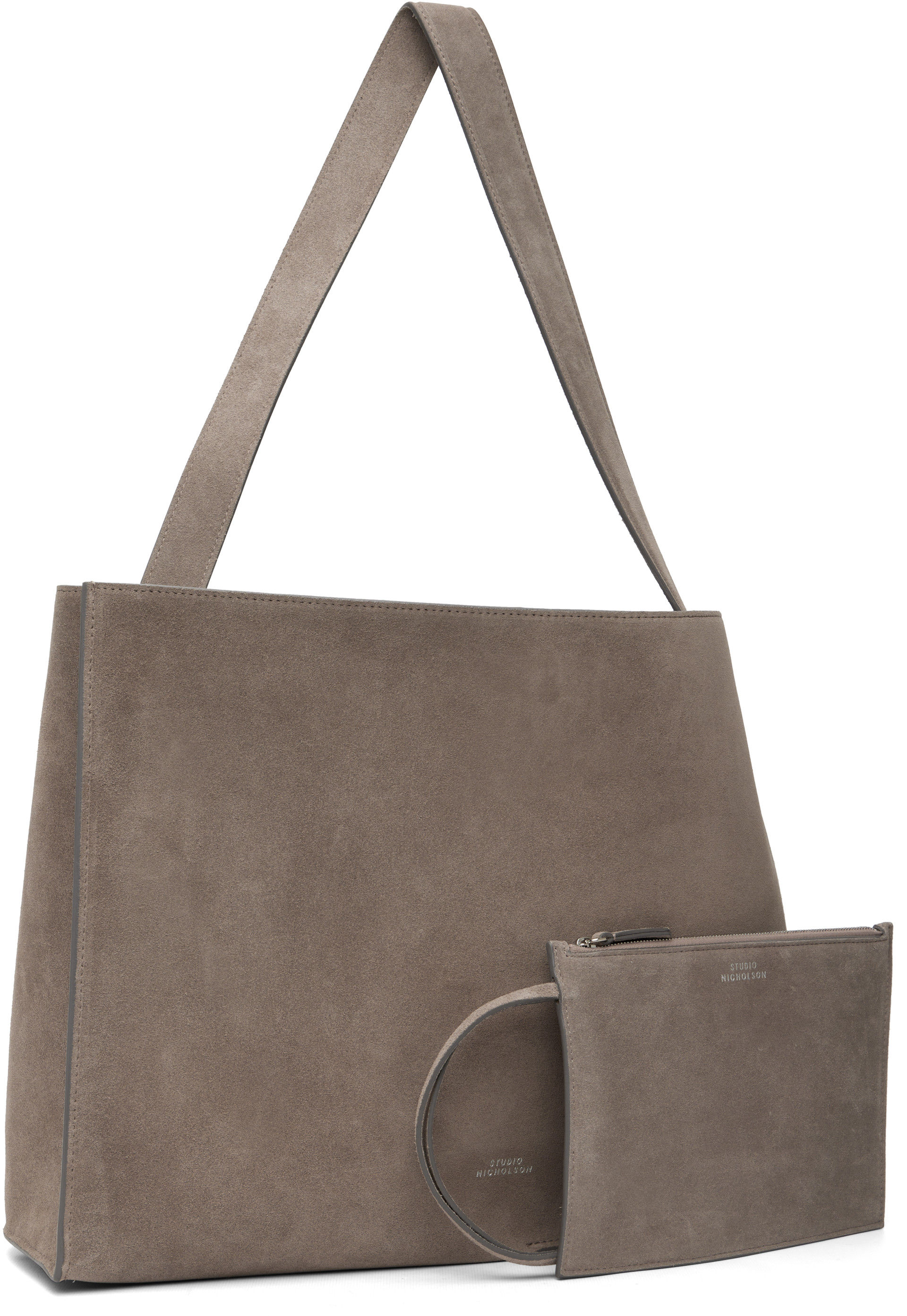 Studio Nicholson - Beige Doublet Suede Carryall Tote