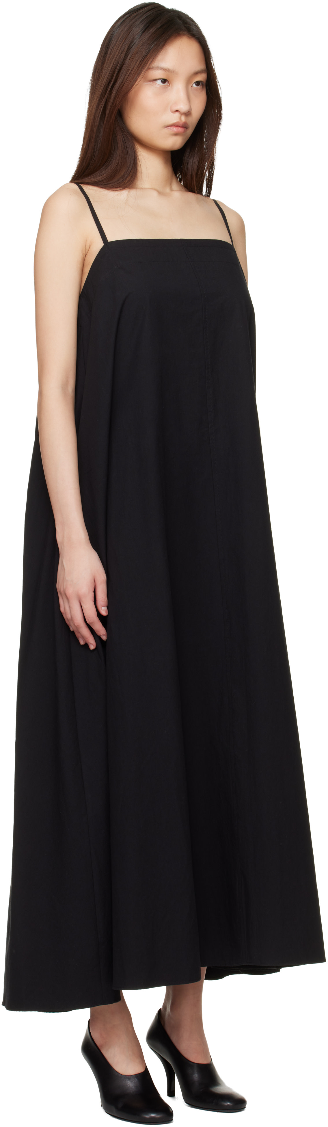 Studio Nicholson - Robe longue Achille noire