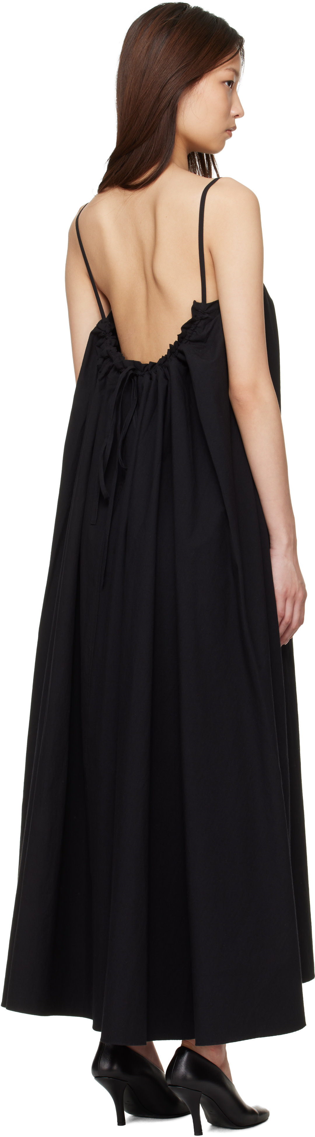 Studio Nicholson - Robe longue Achille noire