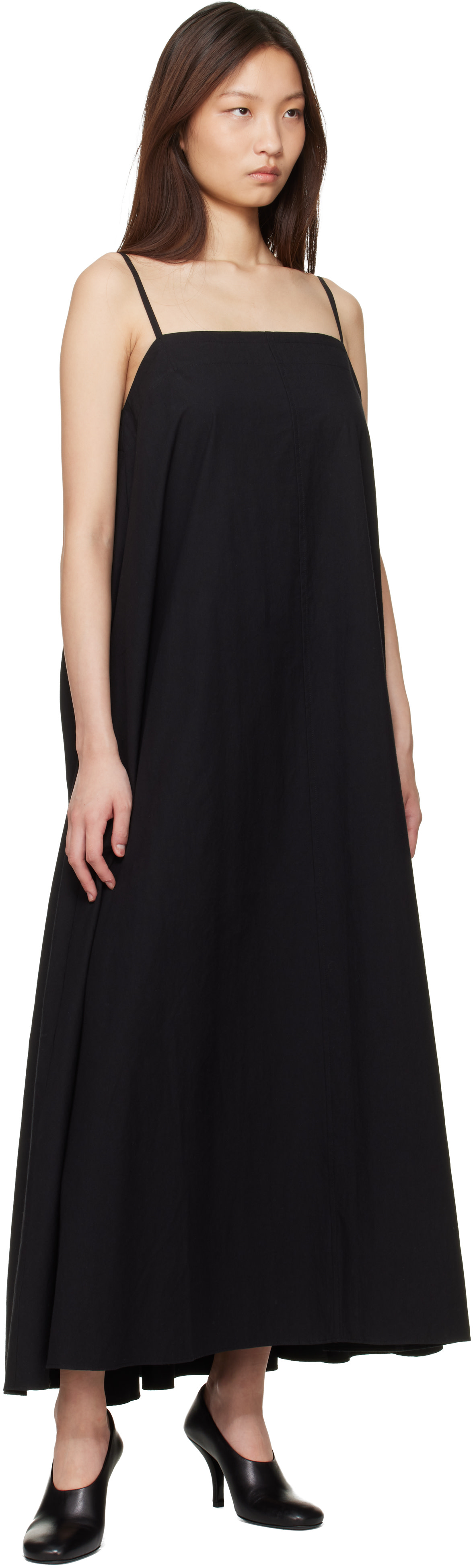 Studio Nicholson - Robe longue Achille noire