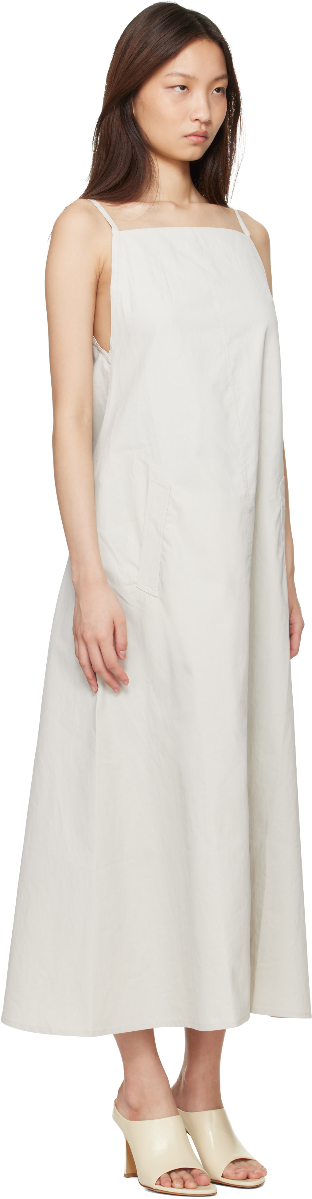 Studio Nicholson - Robe longue Chrono beige