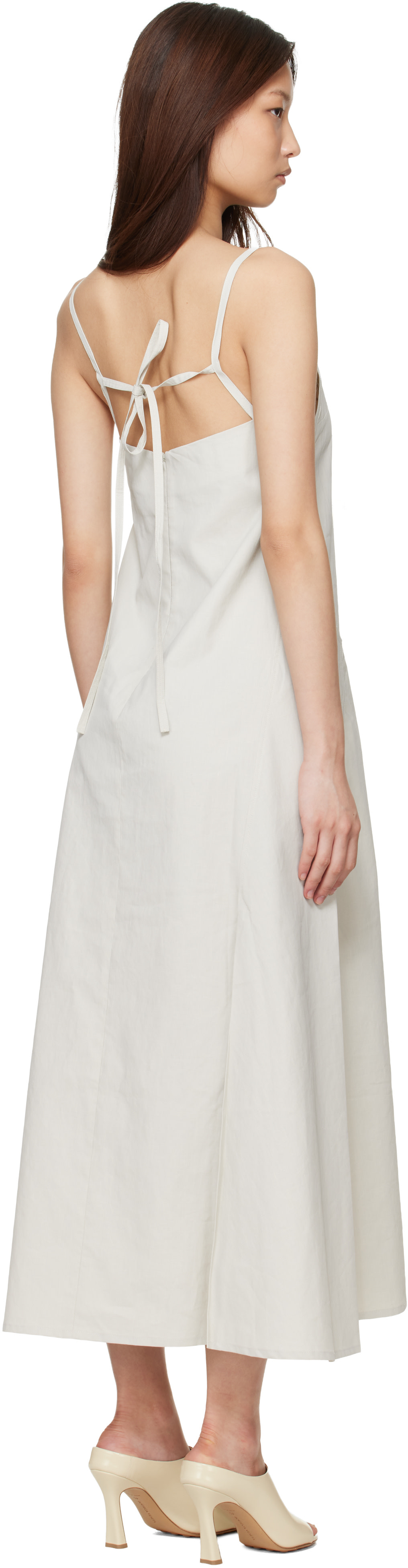 Studio Nicholson - Robe longue Chrono beige