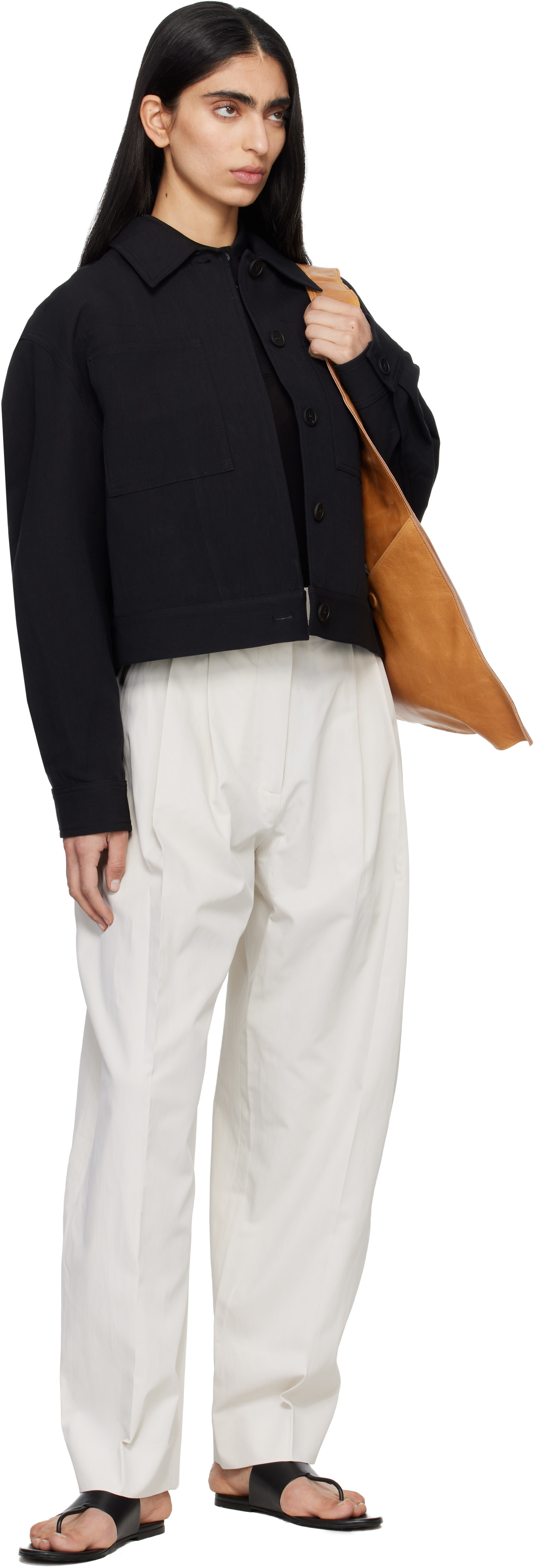 Studio Nicholson - Blouson Calder noir