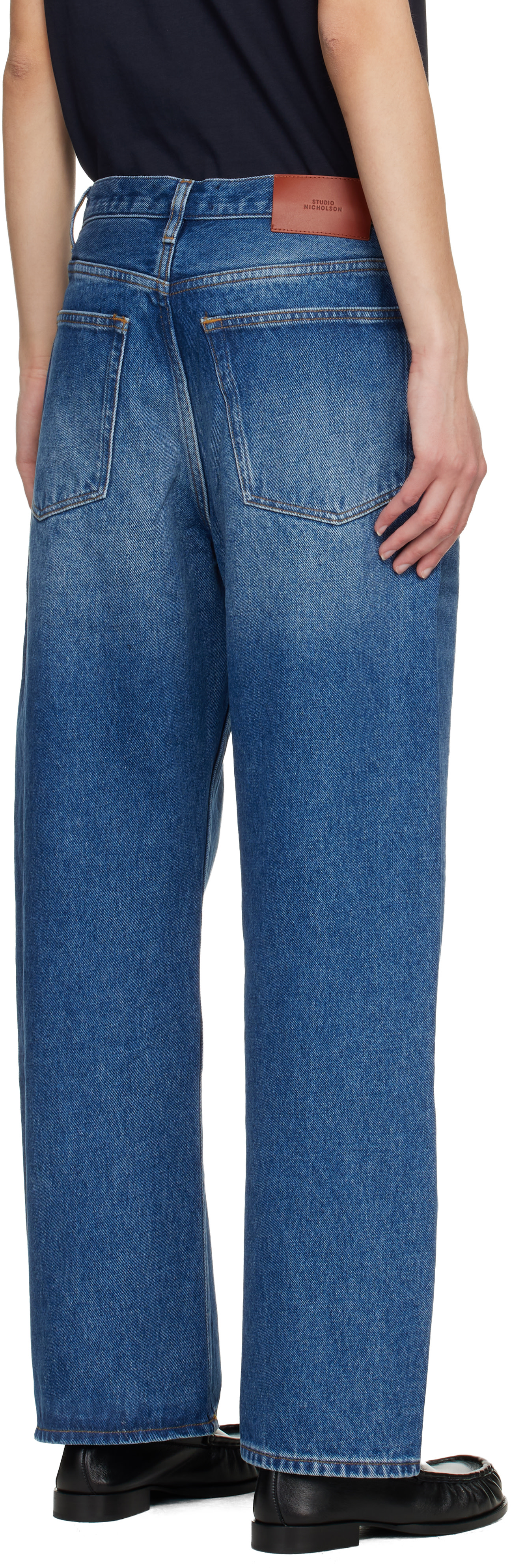 Studio Nicholson - Jean Denjo bleu
