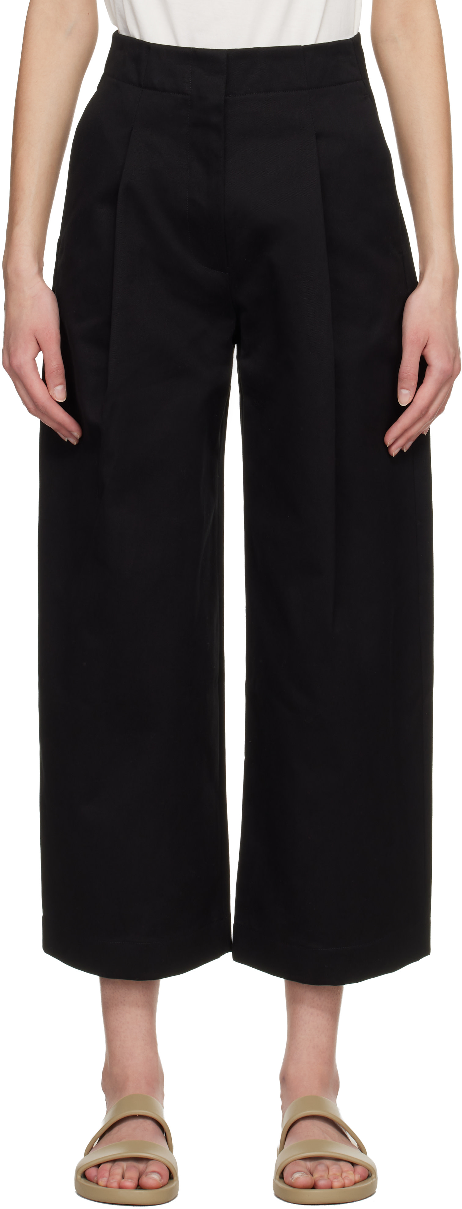 Studio Nicholson - Pantalon décontracté Dordoni noir