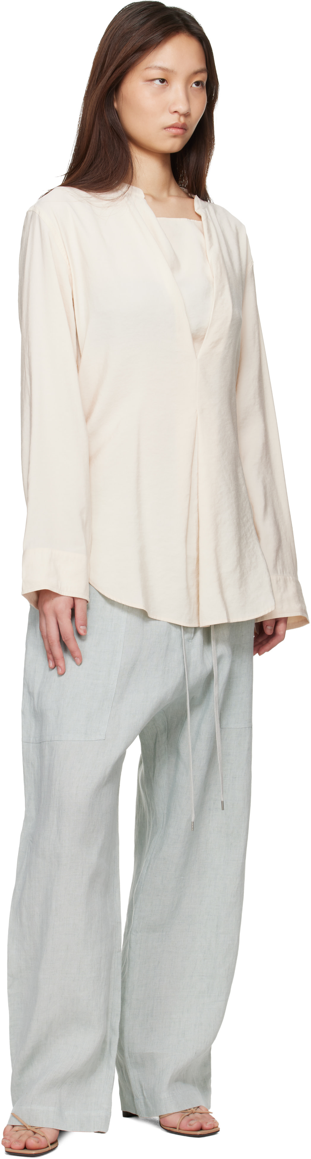 Studio Nicholson - Pantalon Attis vert
