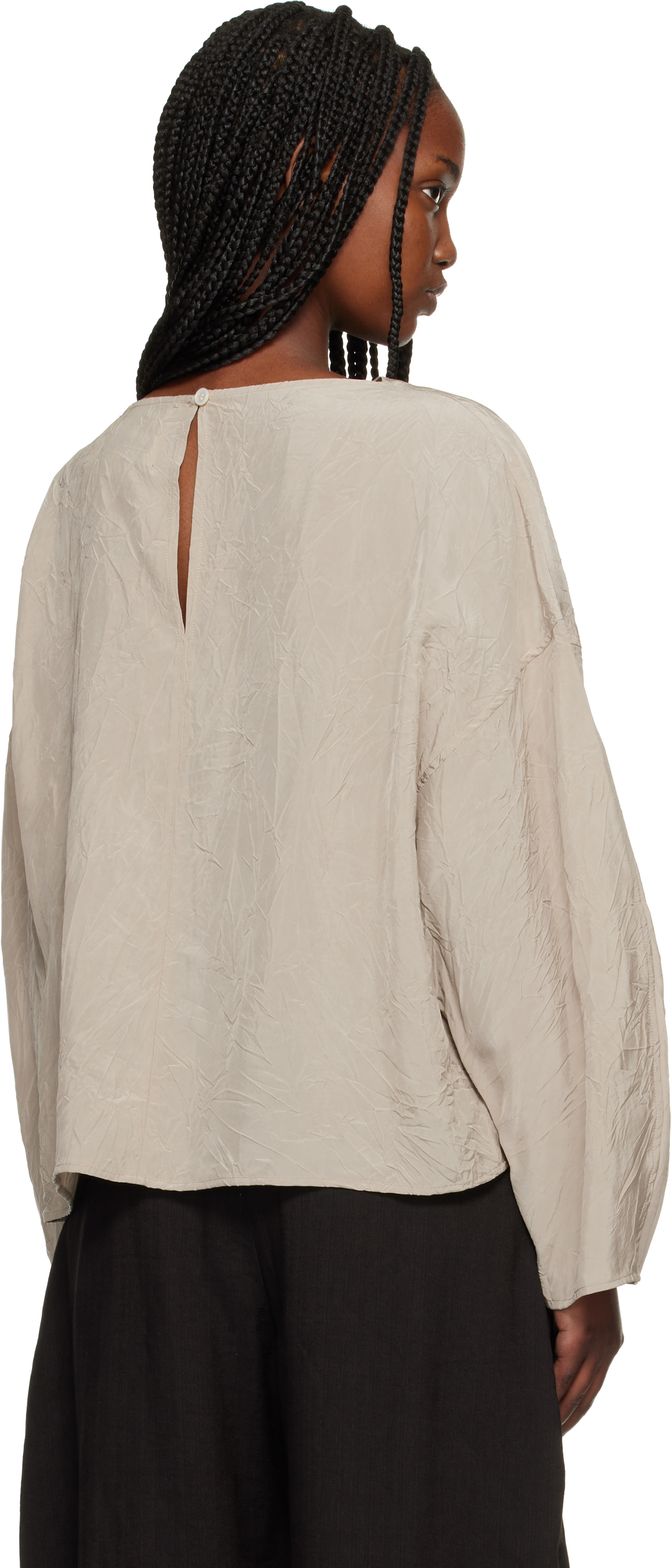 Studio Nicholson - Chemisier Lau taupe