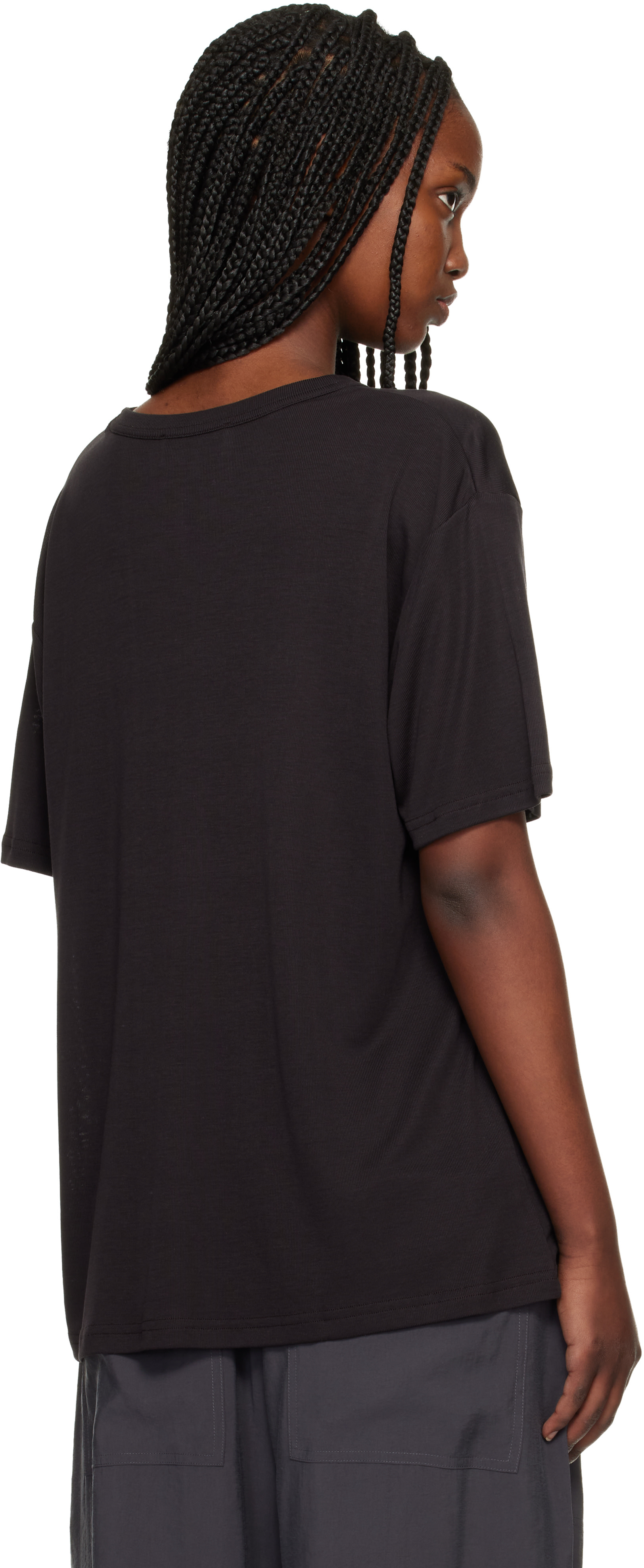 Studio Nicholson - T-shirt Rond brun