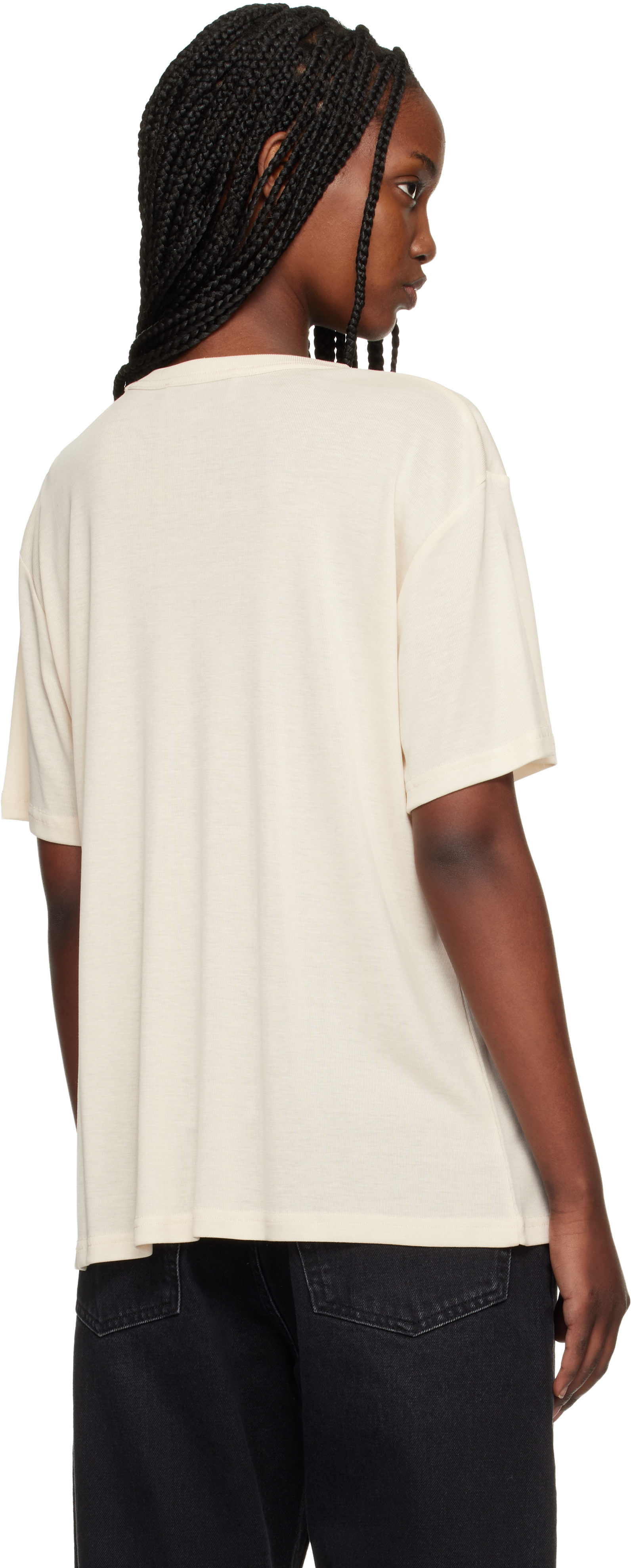 Studio Nicholson - T-shirt Rond beige