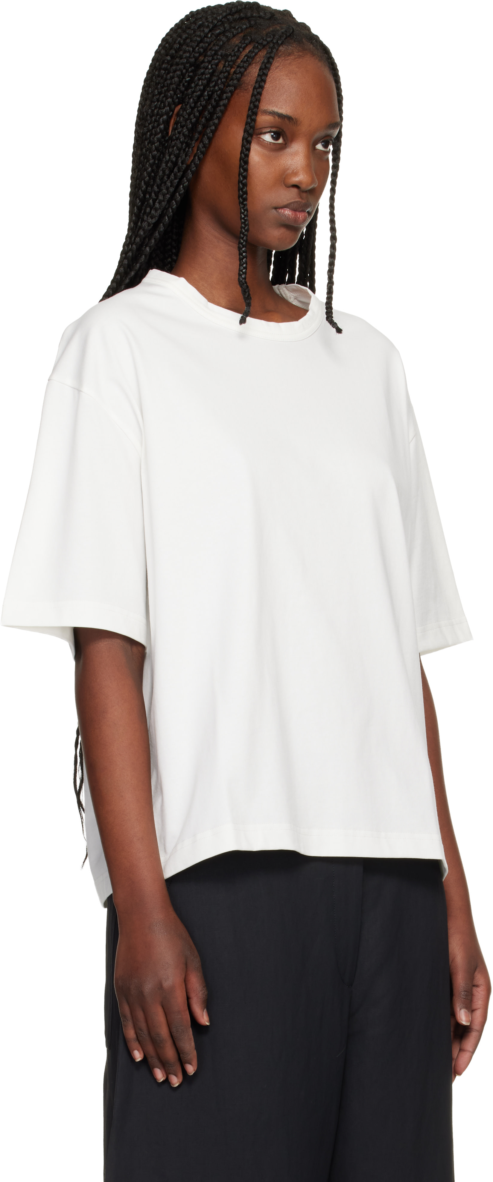 Studio Nicholson - T-shirt Lee blanc