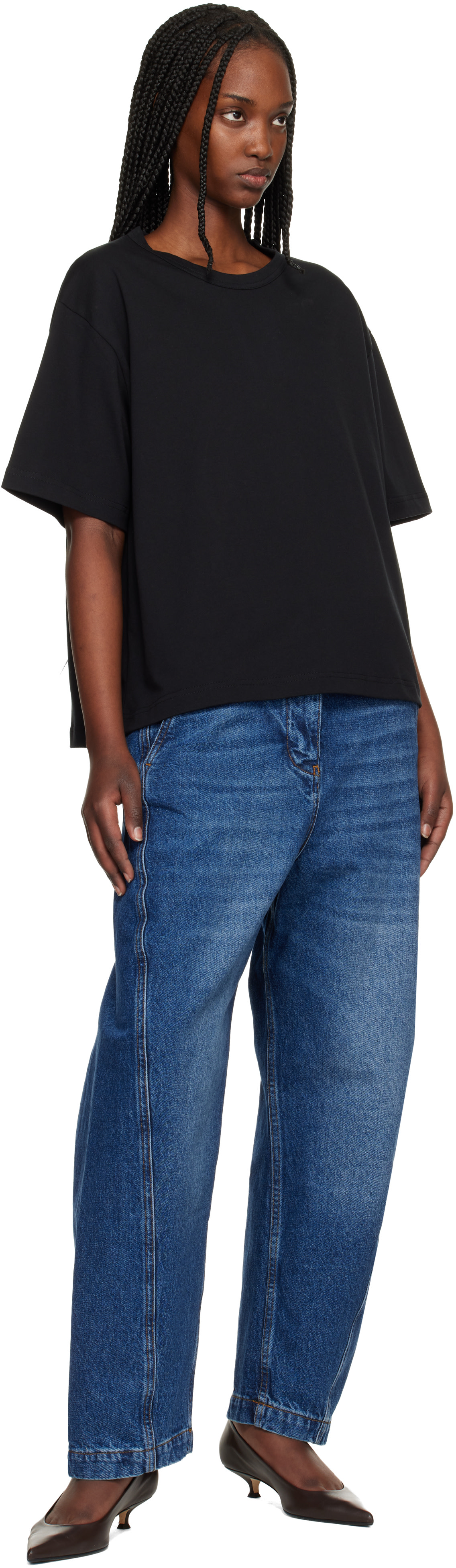 Studio Nicholson - T-shirt Lee noir