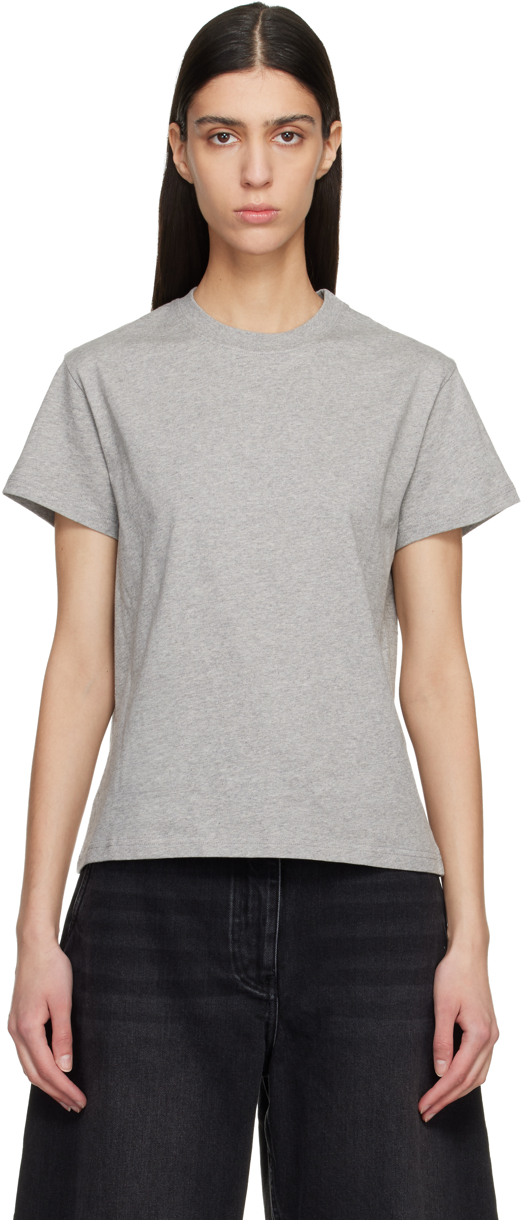Studio Nicholson - T-shirt Marine gris