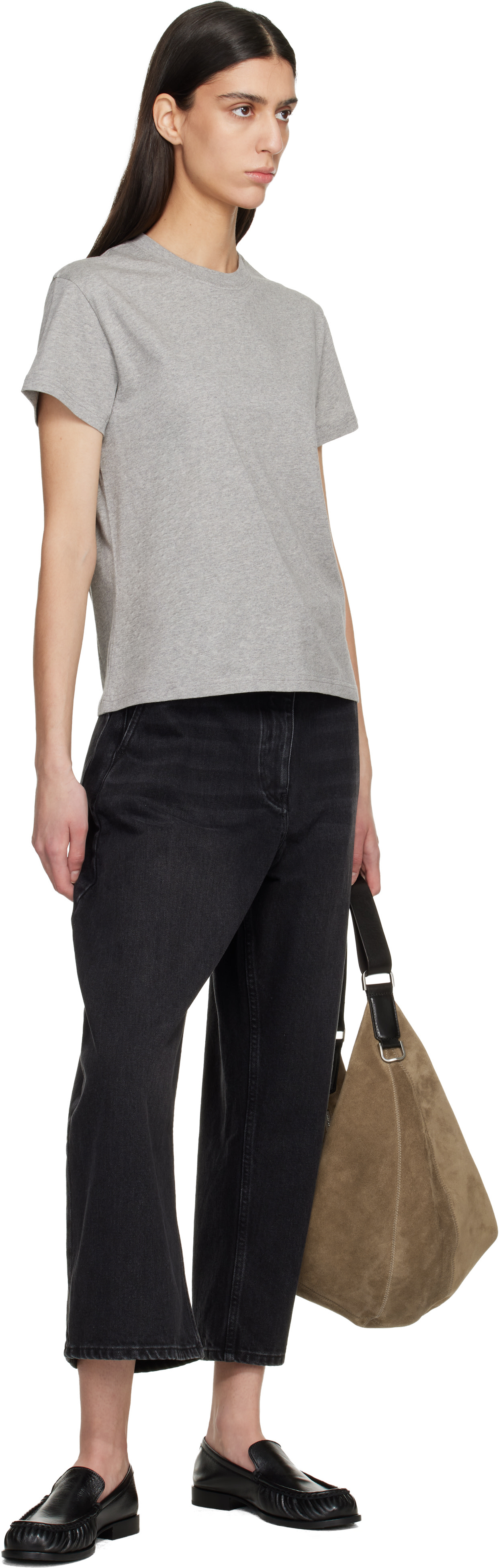 Studio Nicholson - T-shirt Marine gris