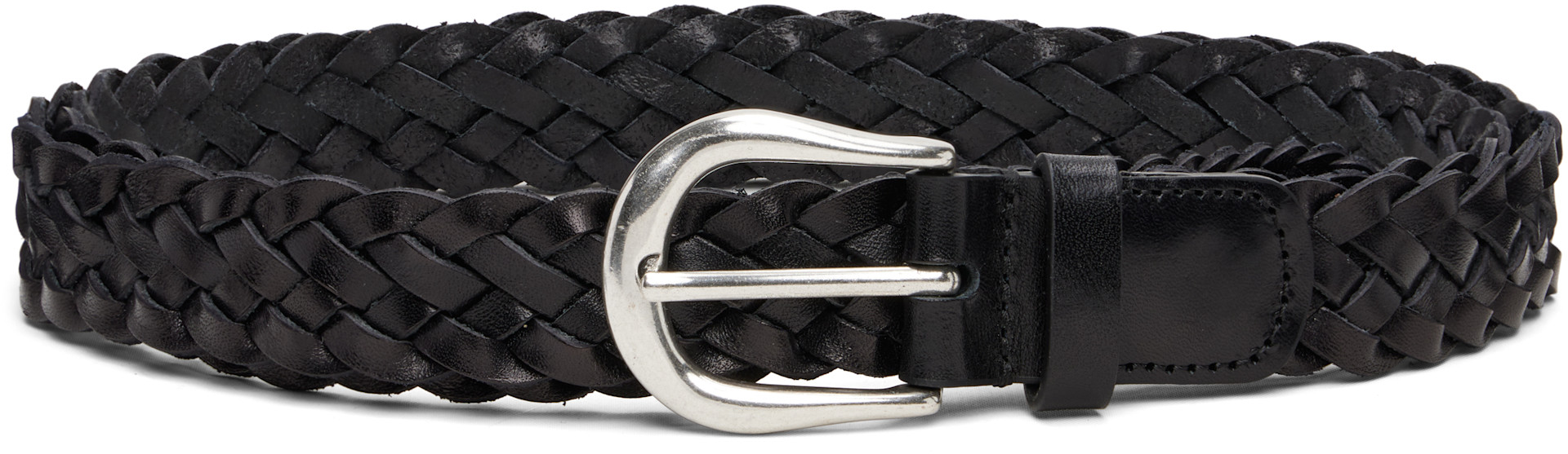 Studio Nicholson - Black Plaited Belt