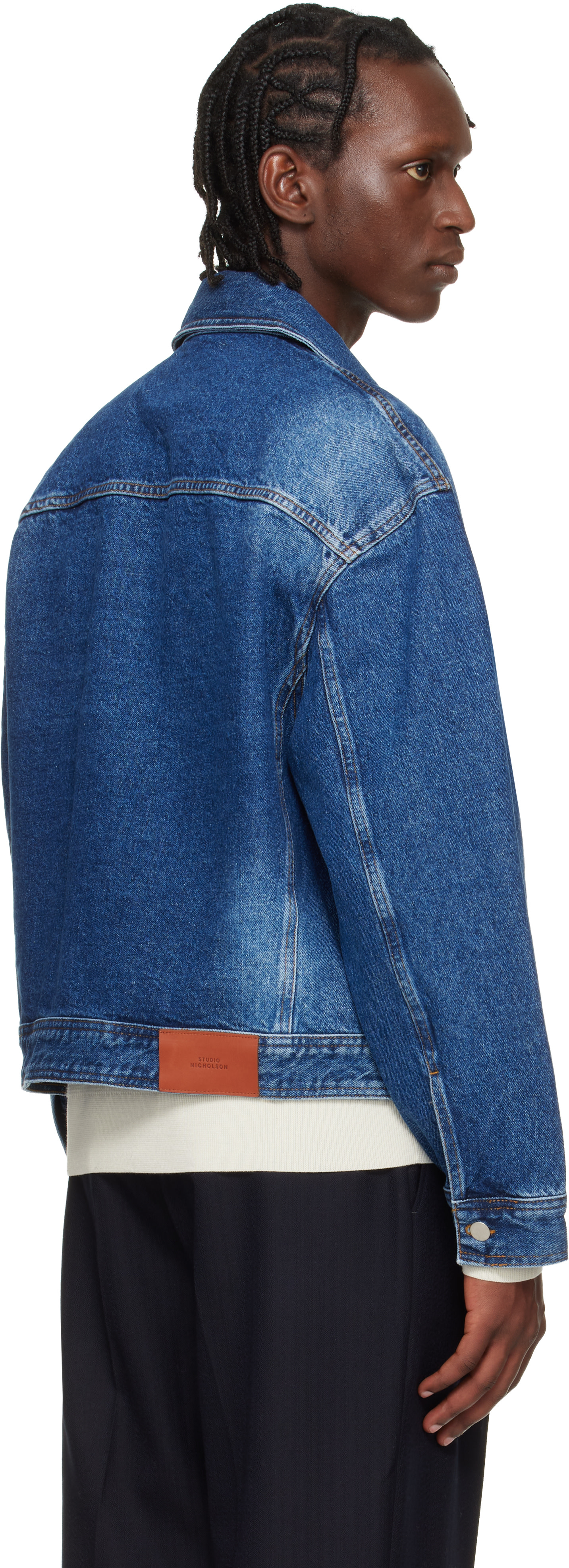 Studio Nicholson - Blue Stein Denim Jacket