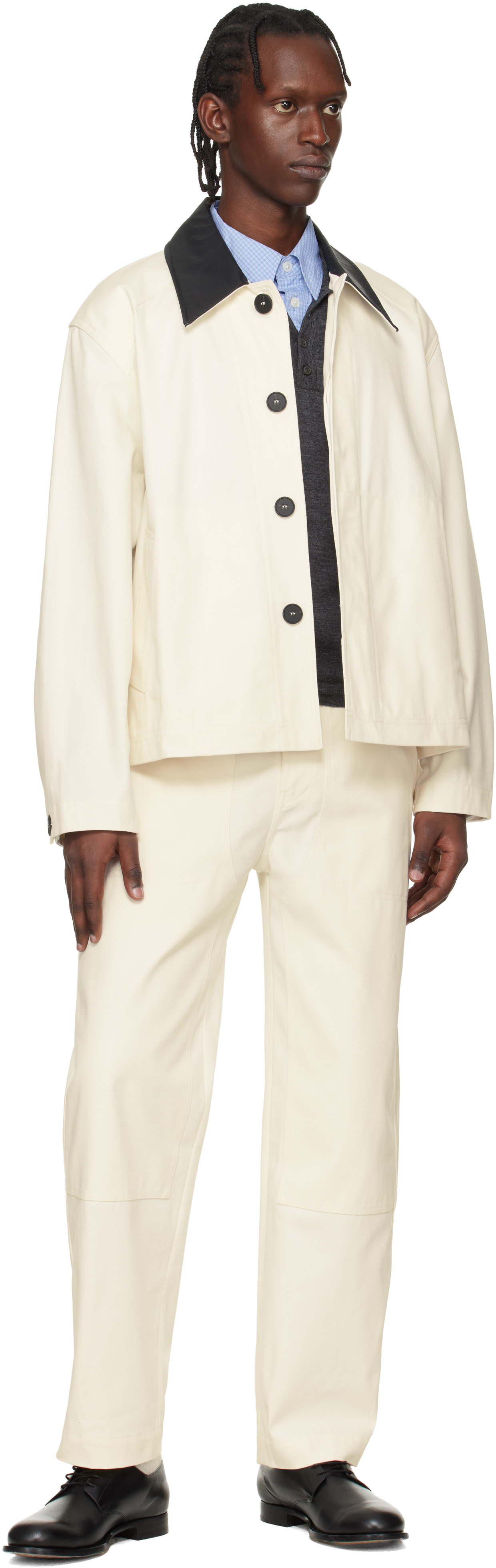 Studio Nicholson - Blouson Dover blanc