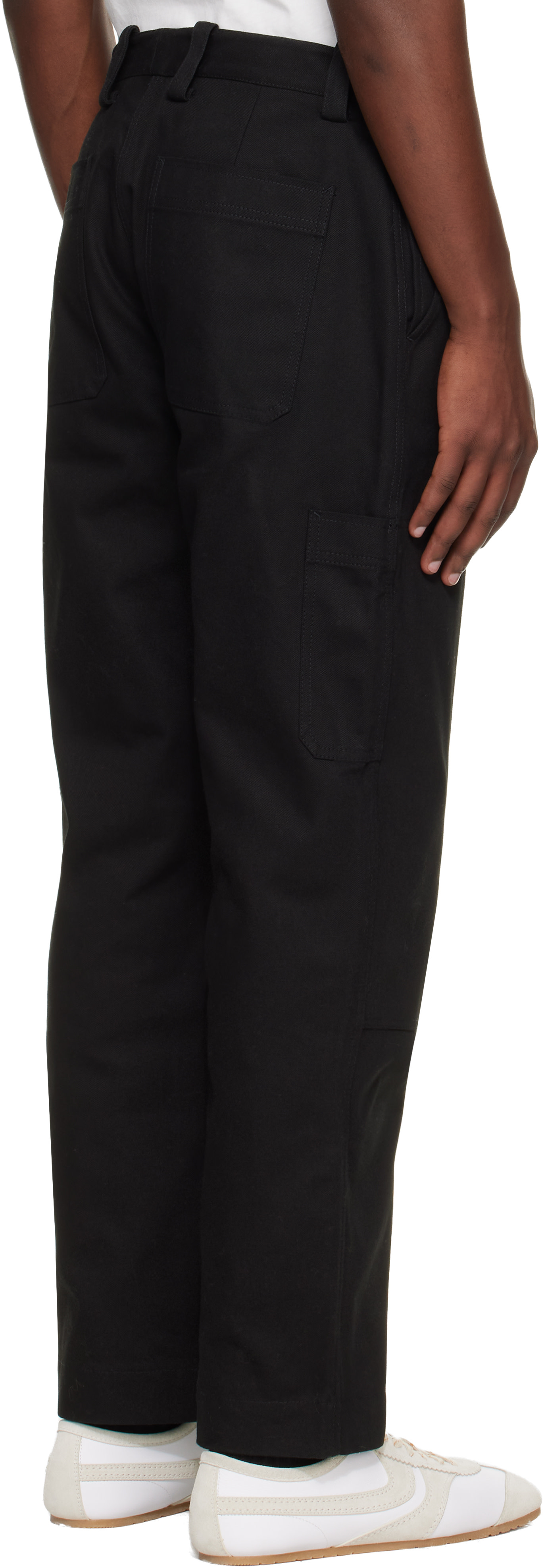 Studio Nicholson - Pantalon Denver noir - Winter Module